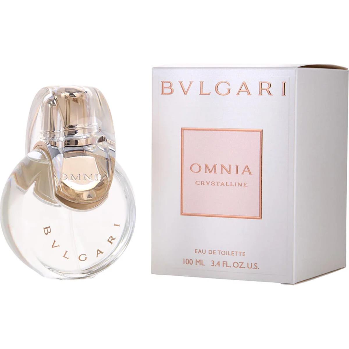 Omnia Crystalline by Bvlgari 3.4 oz Edt Spray For Women