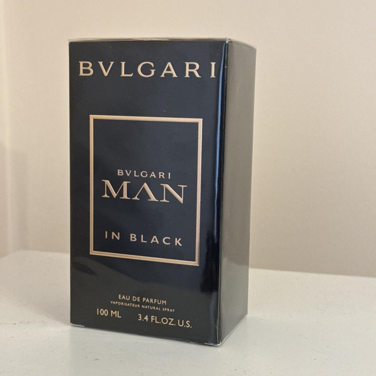 Bvlgari Man In Black Eau de Parfum Men`s 3.4oz/100ml