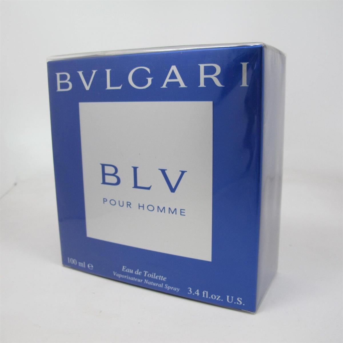 Blv Pour Homme by Bvlgari 100 Ml/ 3.4 oz Eau de Toilette Spray Vintage