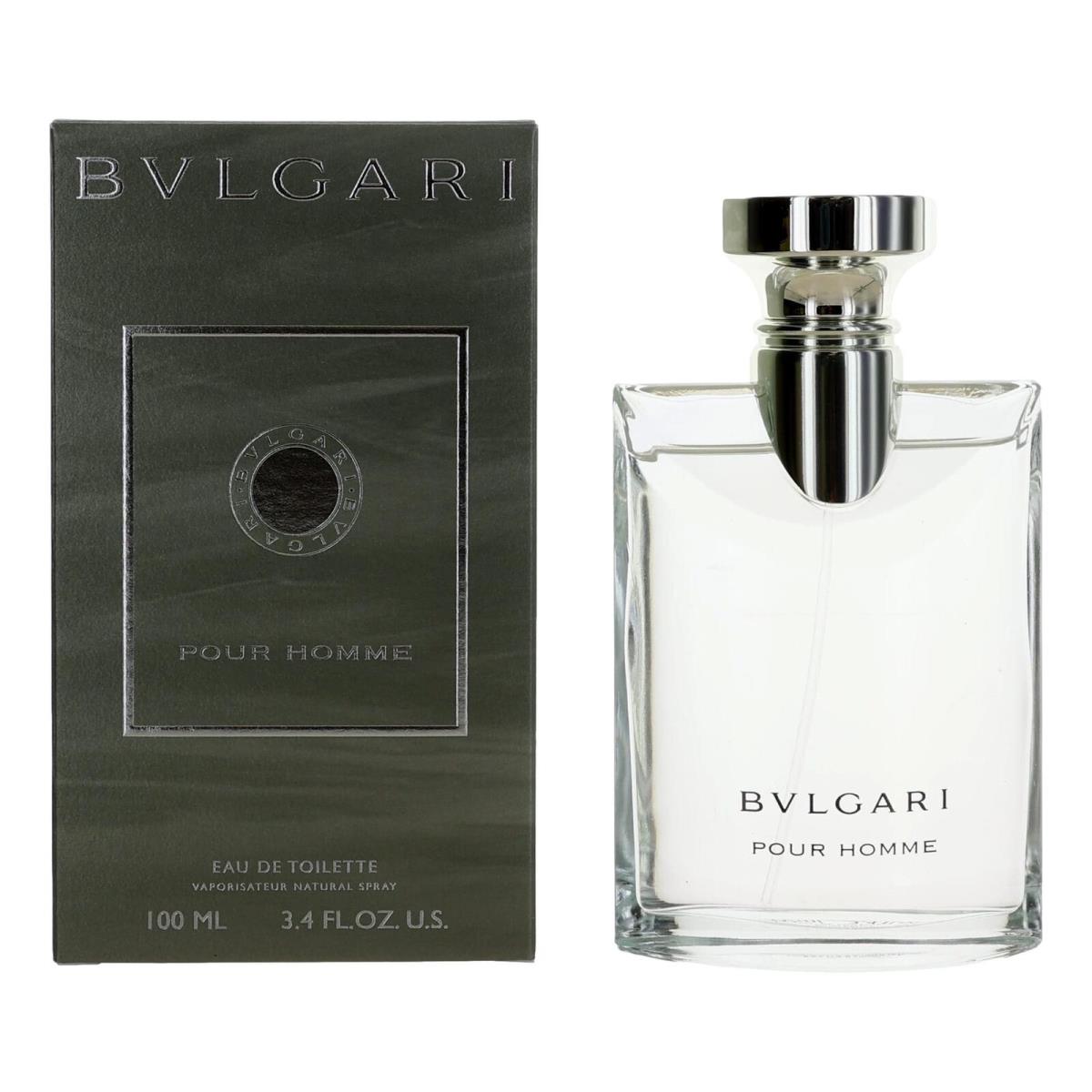 Bvlgari Pour Homme by Bvlgari 3.4 oz Edt Spray For Men Bulgari