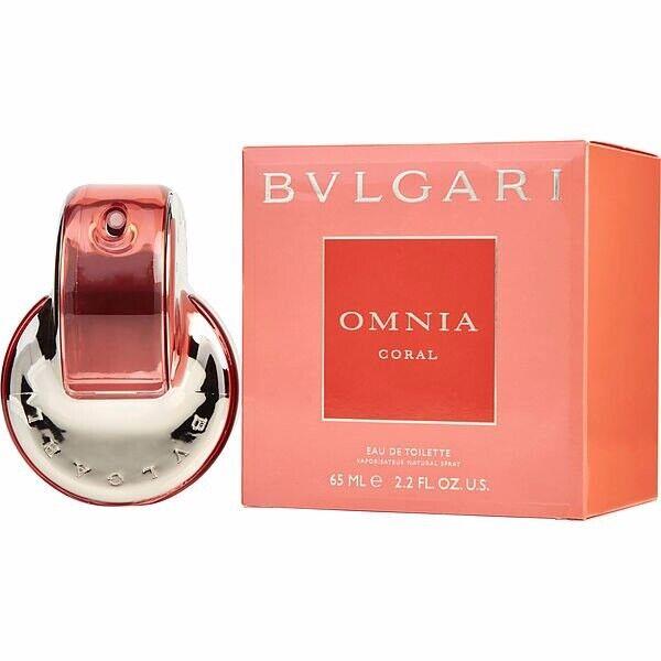 Omnia Coral by Bvlgari 2.2oz Edt For Women Box