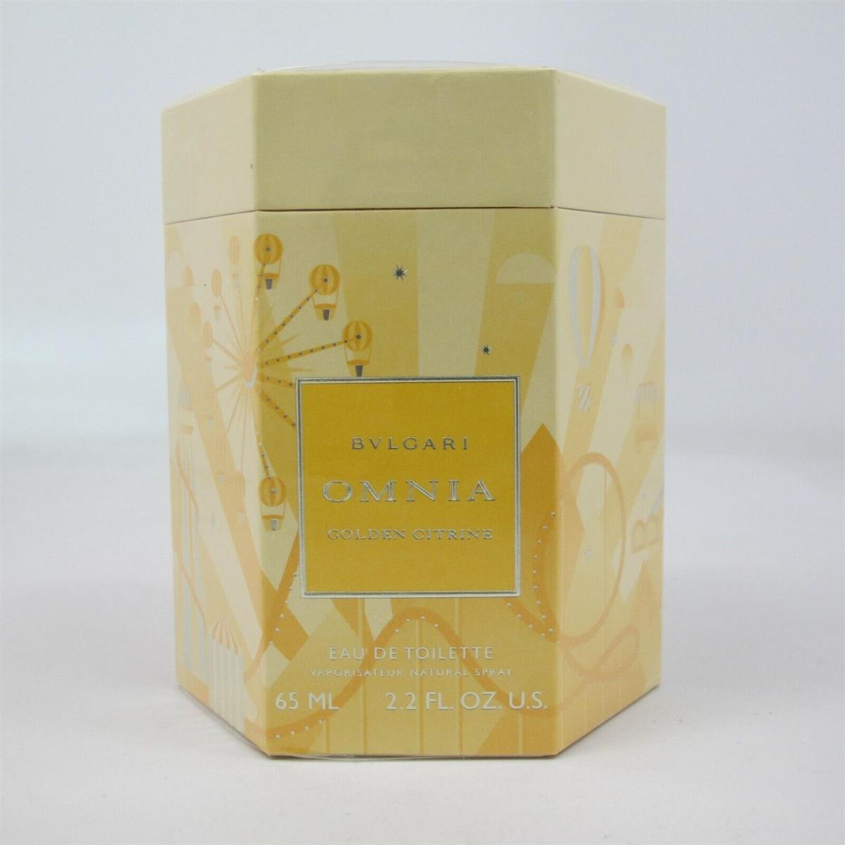 Omnia Golden Citrine by Bvlgari 65 Ml/ 2.2 oz Eau de Toilette Spray