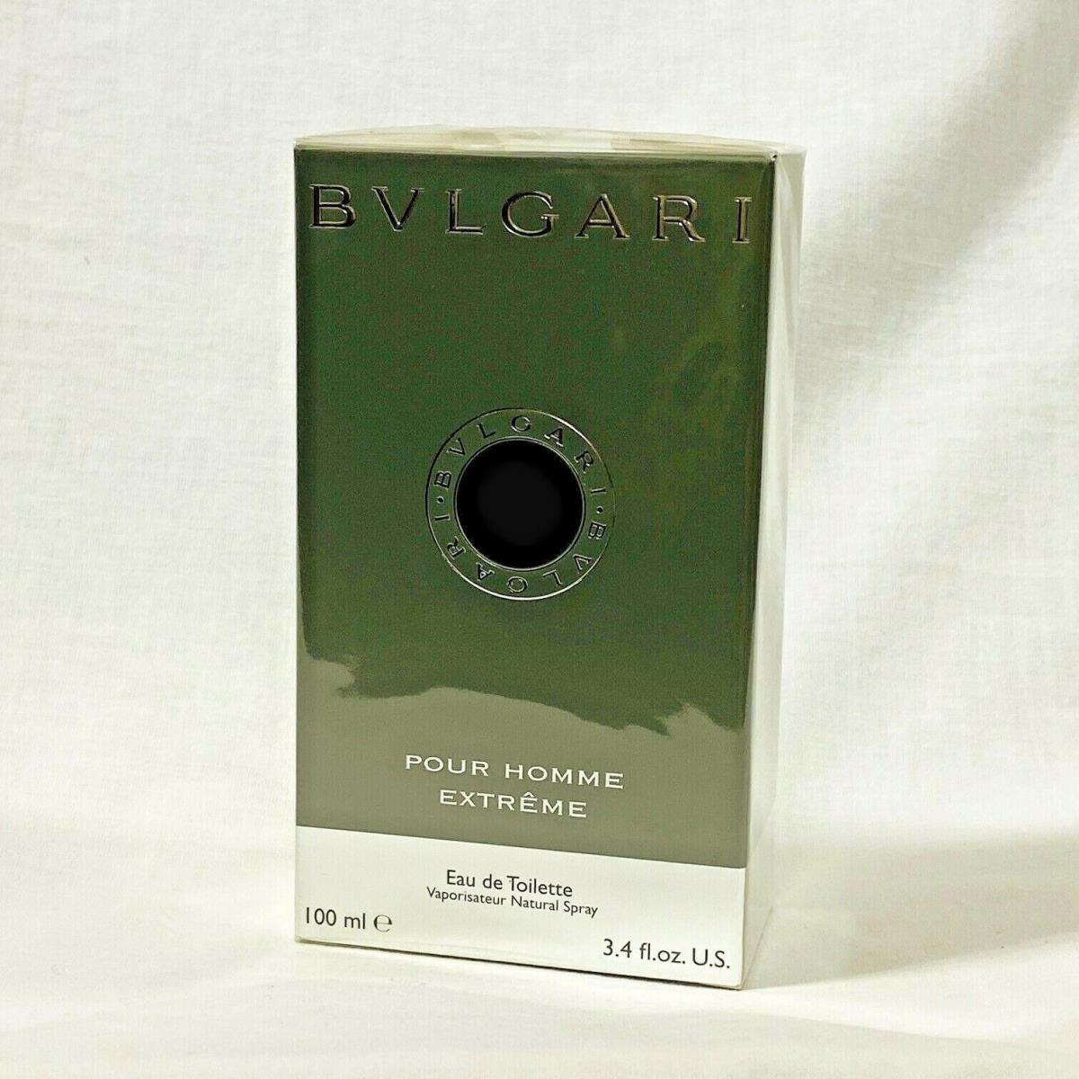 Bvlgari Pour Homme Extreme 3.4 oz / 100 ml Eau De Toilette Spray Box