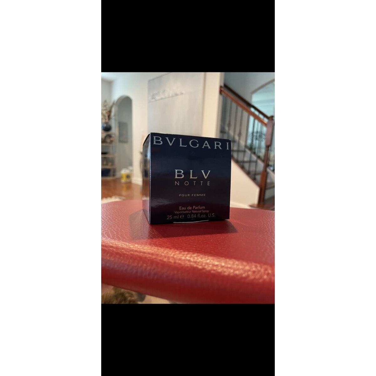 Bnwb Bvlgari Blv Notte Pour Femme Eau DE Parfum. 25 ML