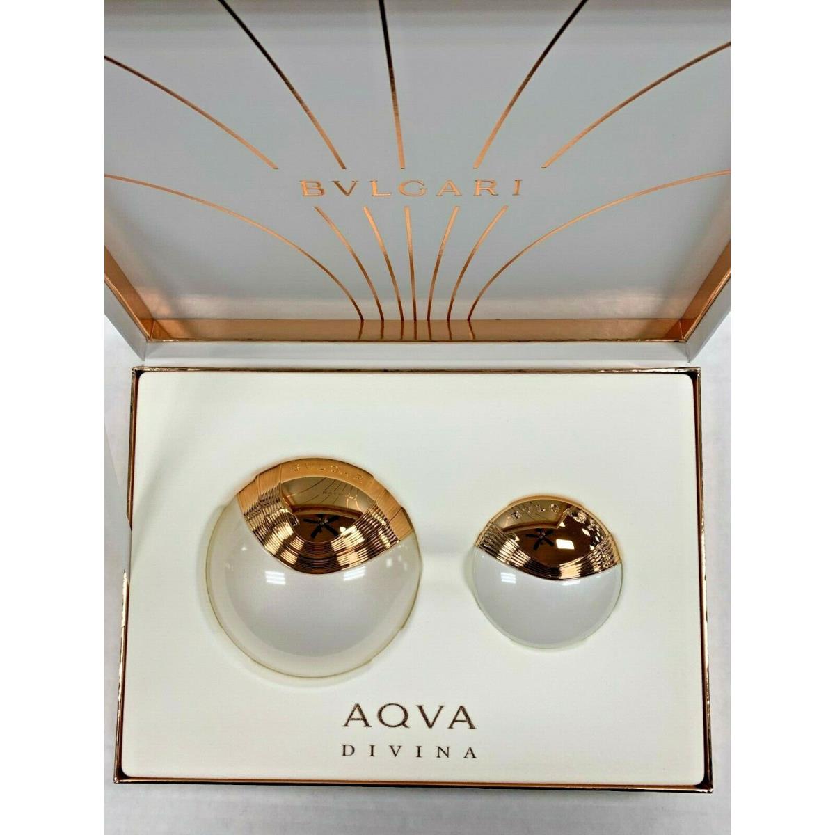 Aqva Divina BY Bvlgari 2 Pcs Gift Set Women 2.2 oz Edt Spray + 0.5 oz Spray