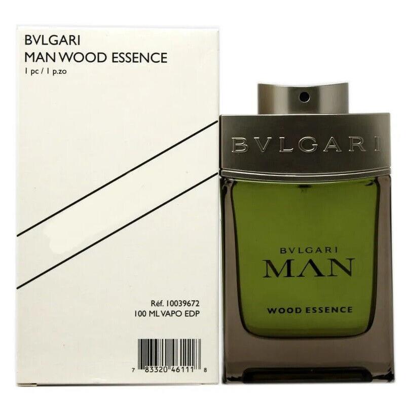 Bvlgari Man Wood Essence Men 3.4 oz 100 ml Eau De Parfum Spray Same As Photo