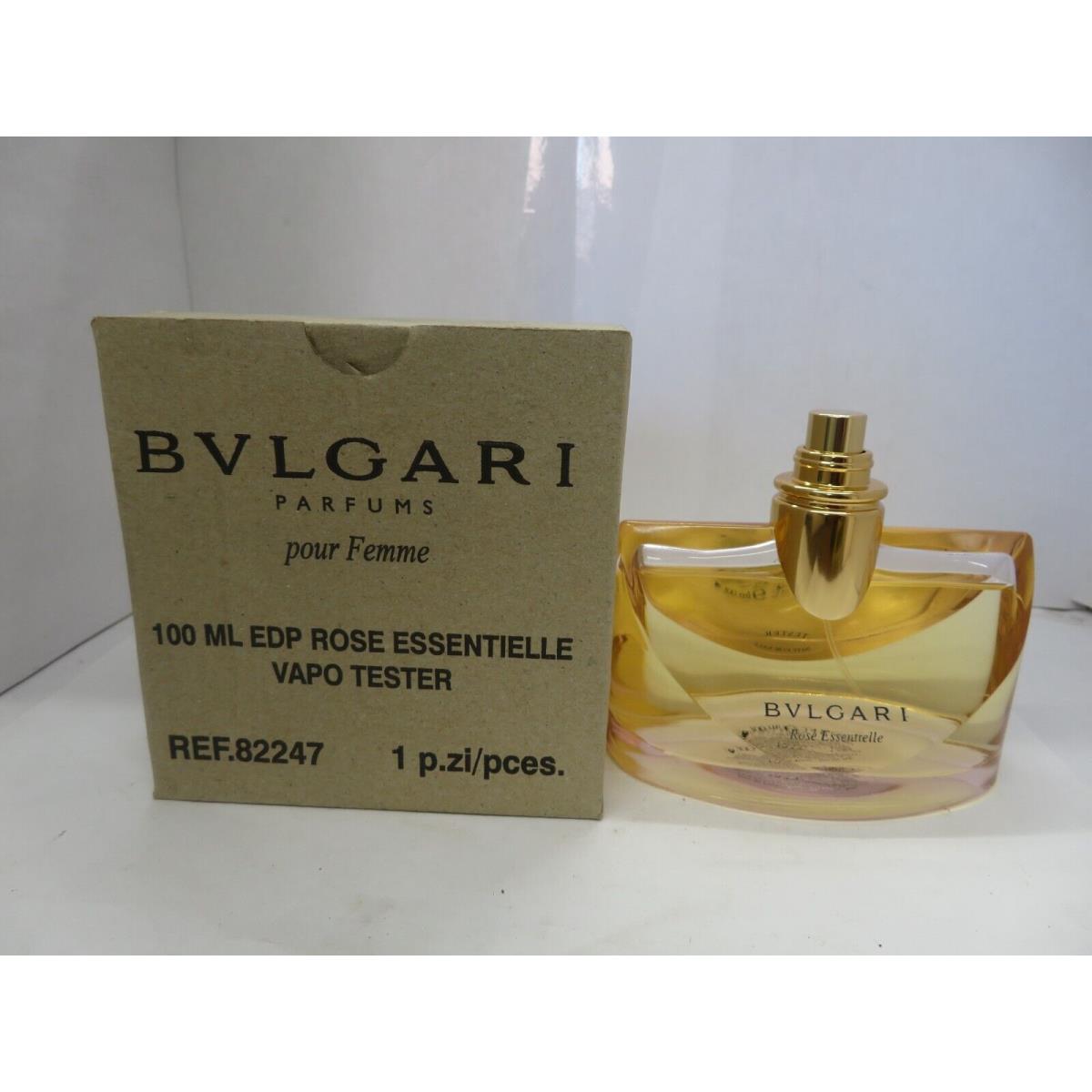 Bvlgari Pour Femme Rose Essentielle Eau De Parfum Spray 3.4 Fl oz/100 ml TT Rare