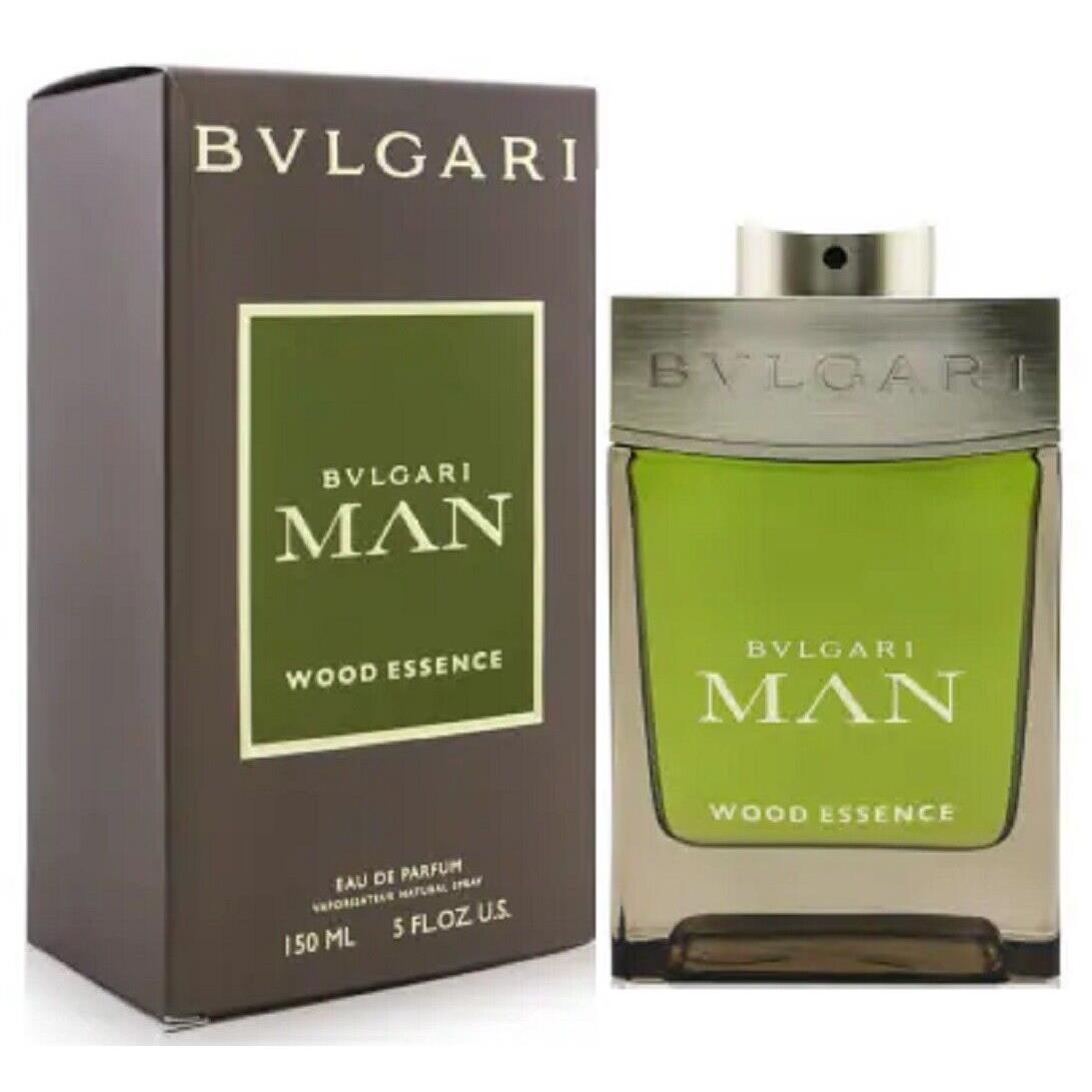 Bvlgari Man Wood Essence 5.0 oz / 150 ml Eau de Parfum Edp Men Cologne Spray