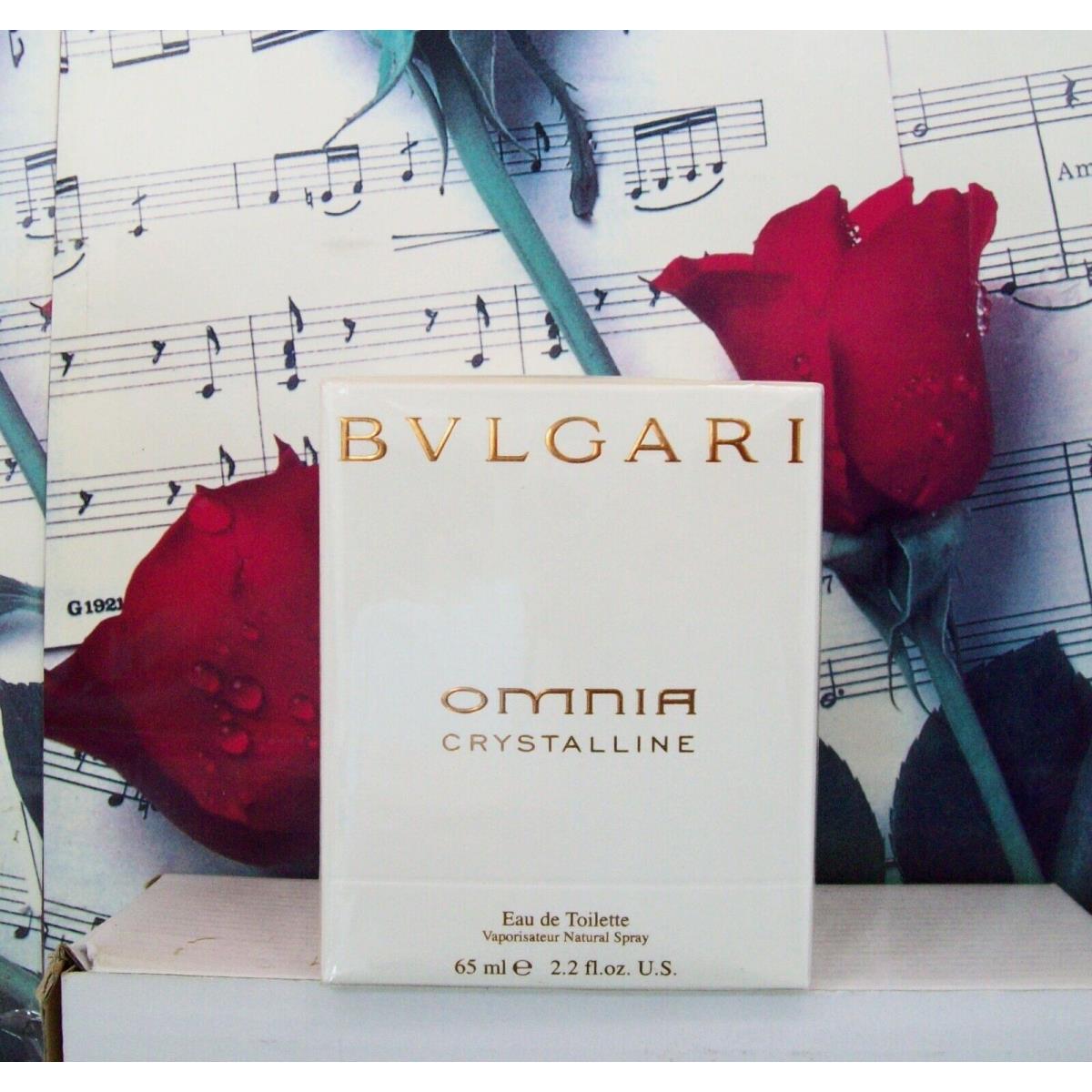 Bvlgari Omnia Crystalline 2.2 Fl. Oz. Edt Spray. Box. P00888F1 Vintage