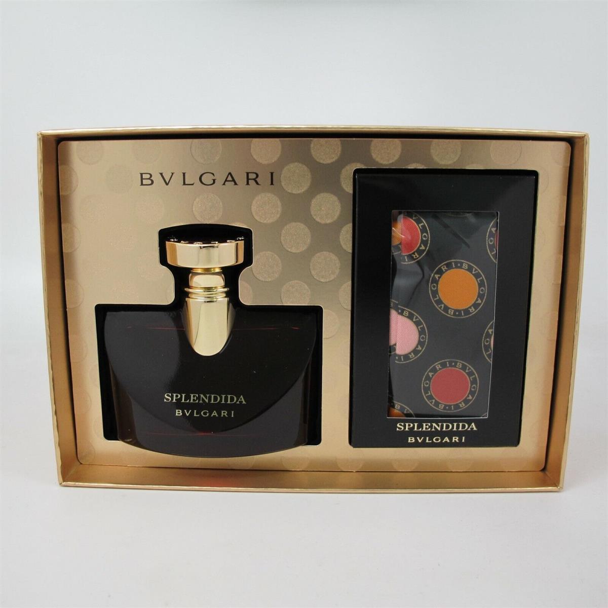 Splendida Magnolia Sensual by Bvlgari 2 Pc Set: 3.4 oz Edp Spray Silk Bandeau