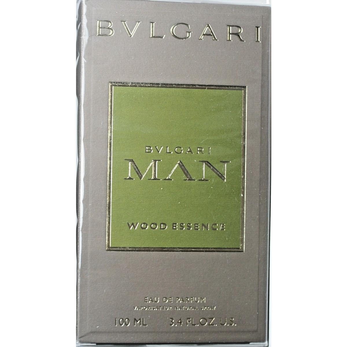 Bvlgari Men`s Man Wood Essence Edp Spray 3.4oz / 100ml