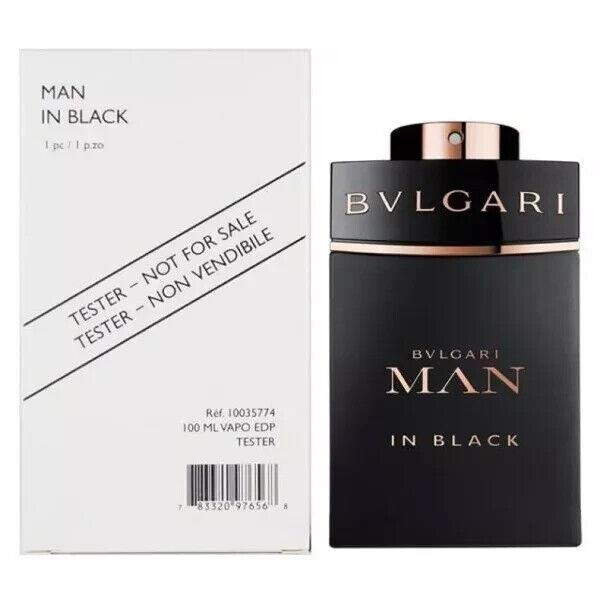 Bvlgari Man In Black Men 3.4 oz 100 ml Eau De Parfum Spray Same As Photo