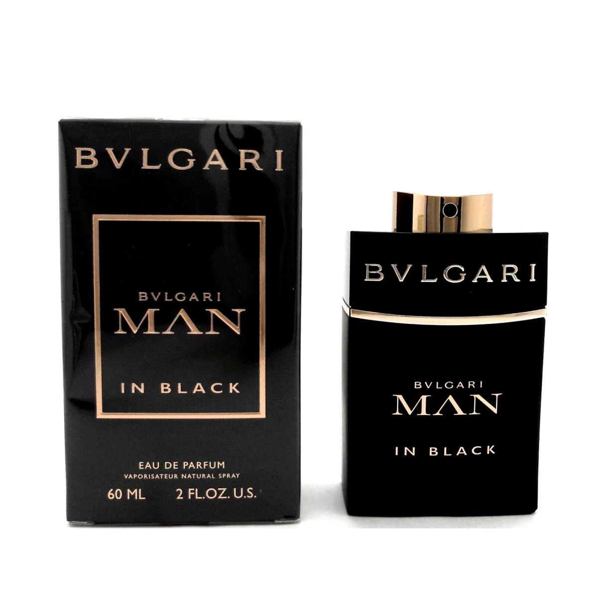 Bvlgari Man In Black 2.0 oz./60 Ml.eau De Parfum Spray For Men