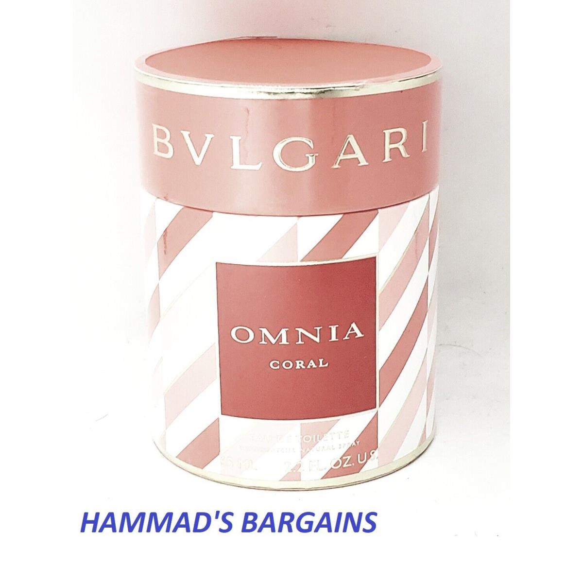 Bvlgari Omnia Coral Candy Shop Edt 2.2 OZ / 65 ML For Women