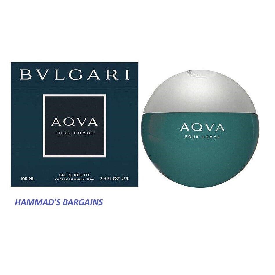 Bvlgari Aqva Pour Homme Edt 3.4 OZ / 100 ML For Men