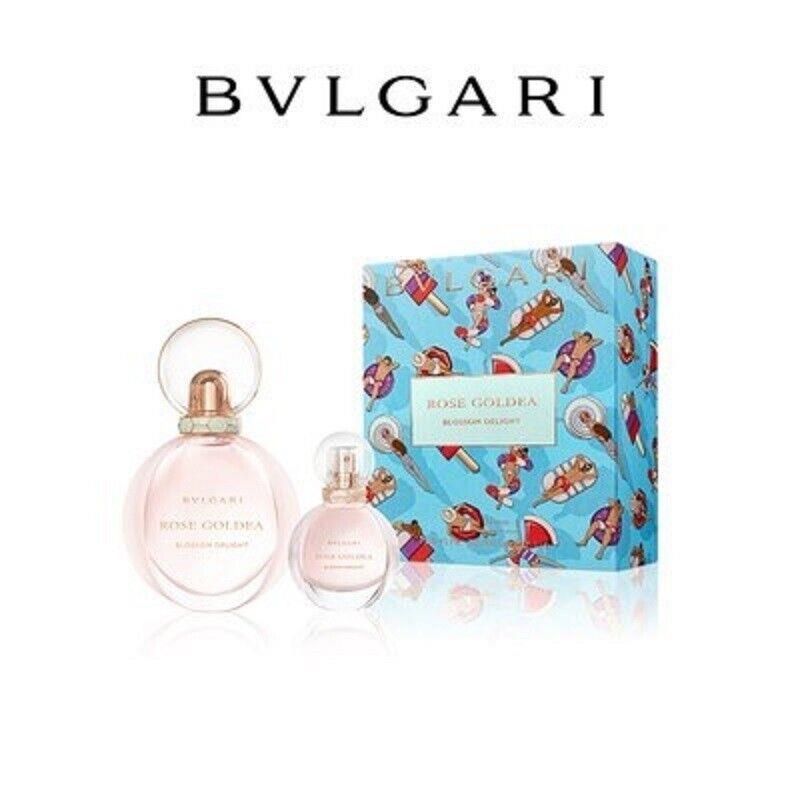 Gift Set Rose Golde Blossom Delight By Bvlgari 2pc 2.5 Oz. Edp +0.5 For Women