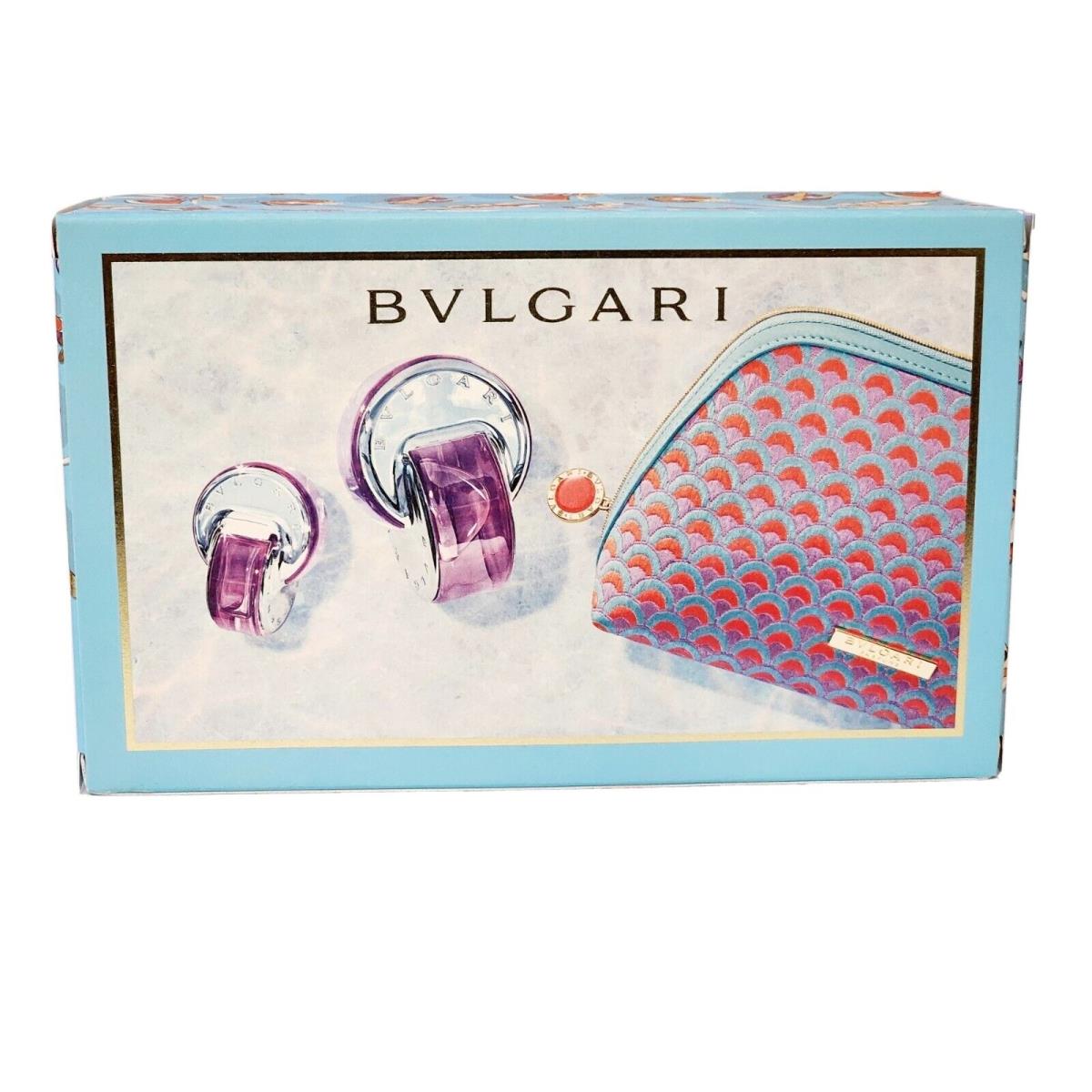 Bvlgari Omnia Amethyste 3PC Gift Set 2.2OZ Edt Spray For Women