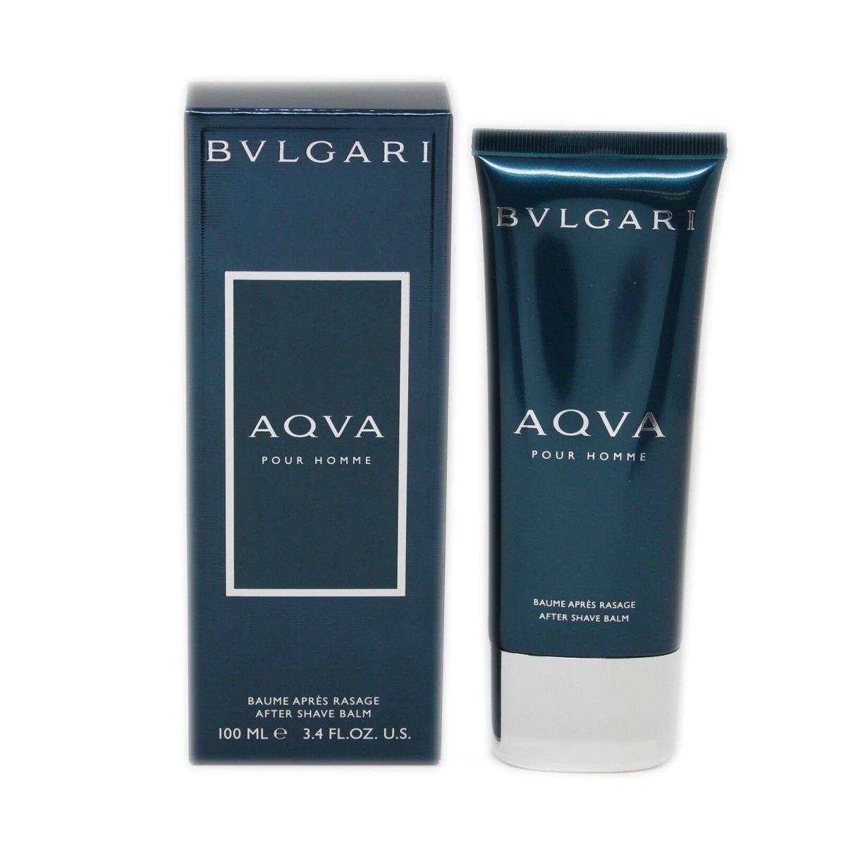 Bvlgari Aqva Pour Homme After Shave Balm 100 ML/3.4 Fl.oz. NIB-BV10035719