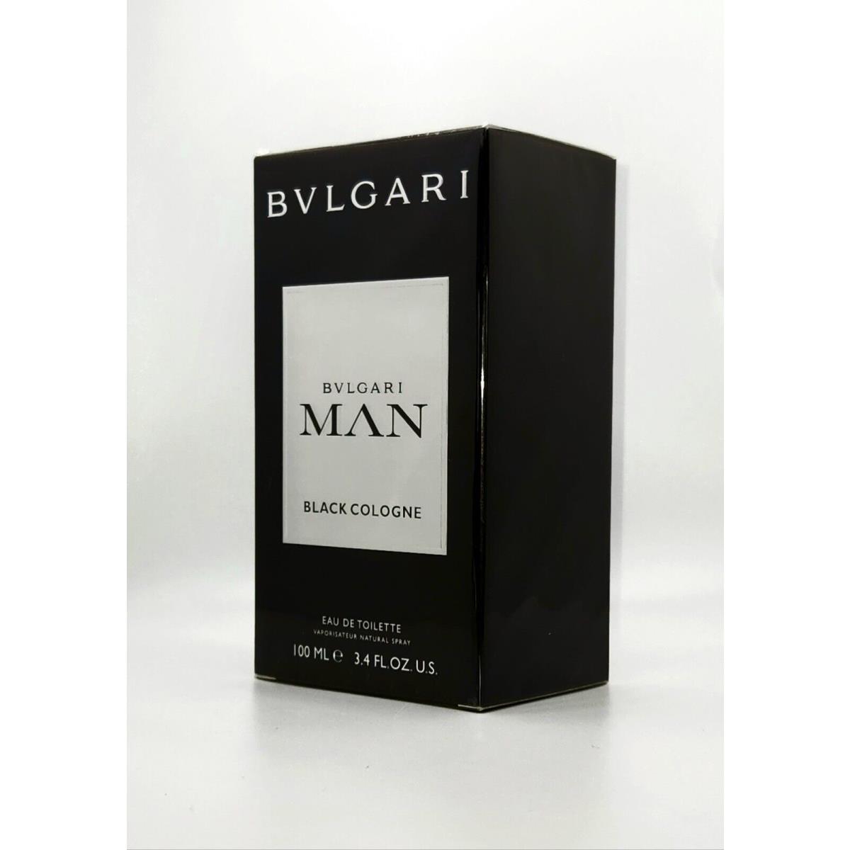 Bvlgari Man Black Cologne by Bvlgari 3.4 oz / 100 ml Edt Spray Box