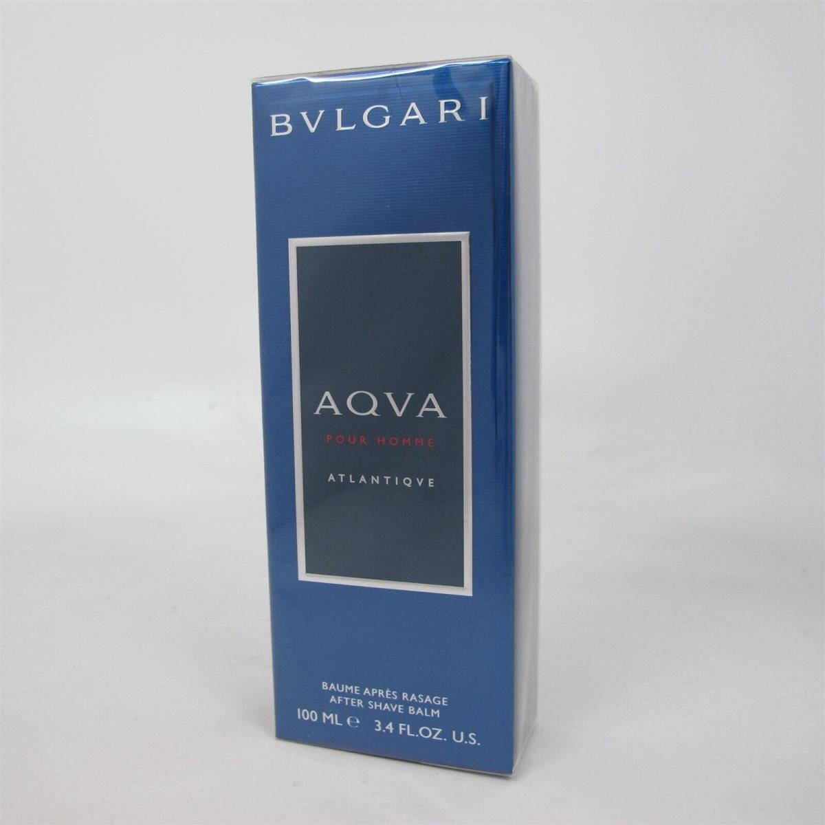 Aqva Atlantique Pour Homme by Bvlgari 100 Ml/ 3.4 oz After Shave Balm