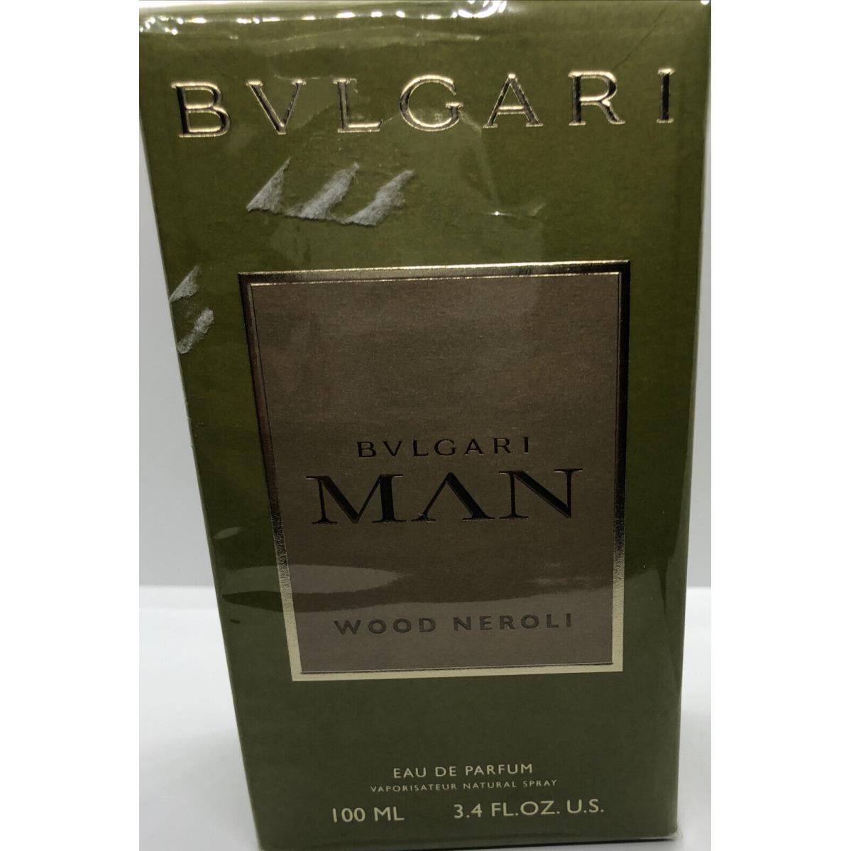 Bvlgari Man Wood Neroli 3.4 oz Eau DE Parfum Natural Spray