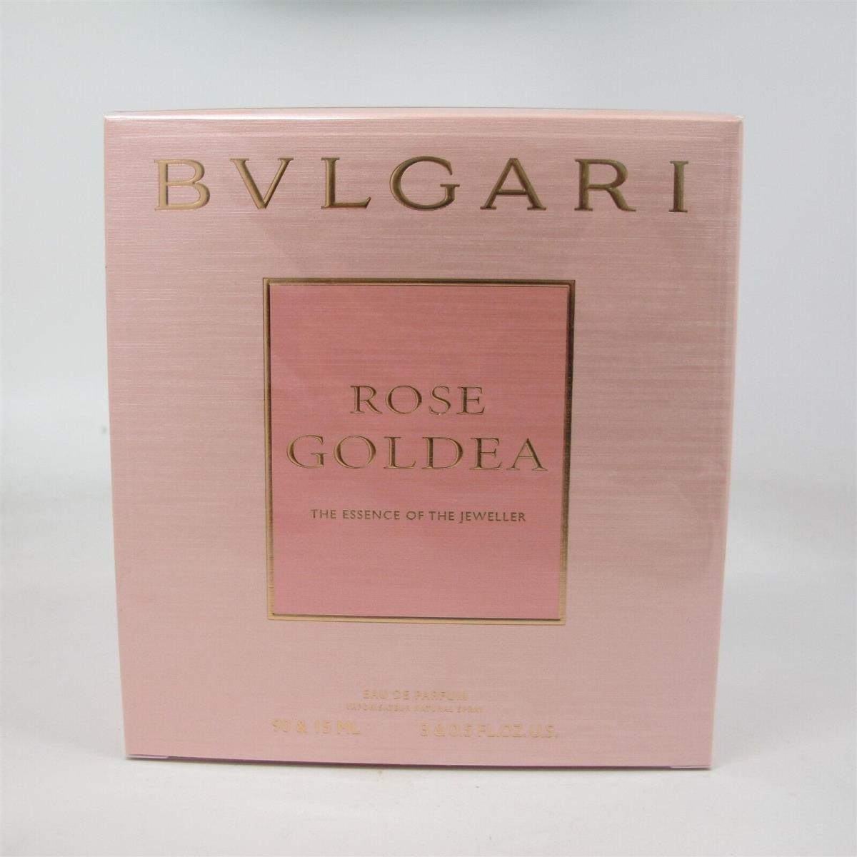 Rose Goldea by Bvlgari 2 Pcs Set: 90 15 Ml/ 3 0.5 oz Eau de Parfum Spray