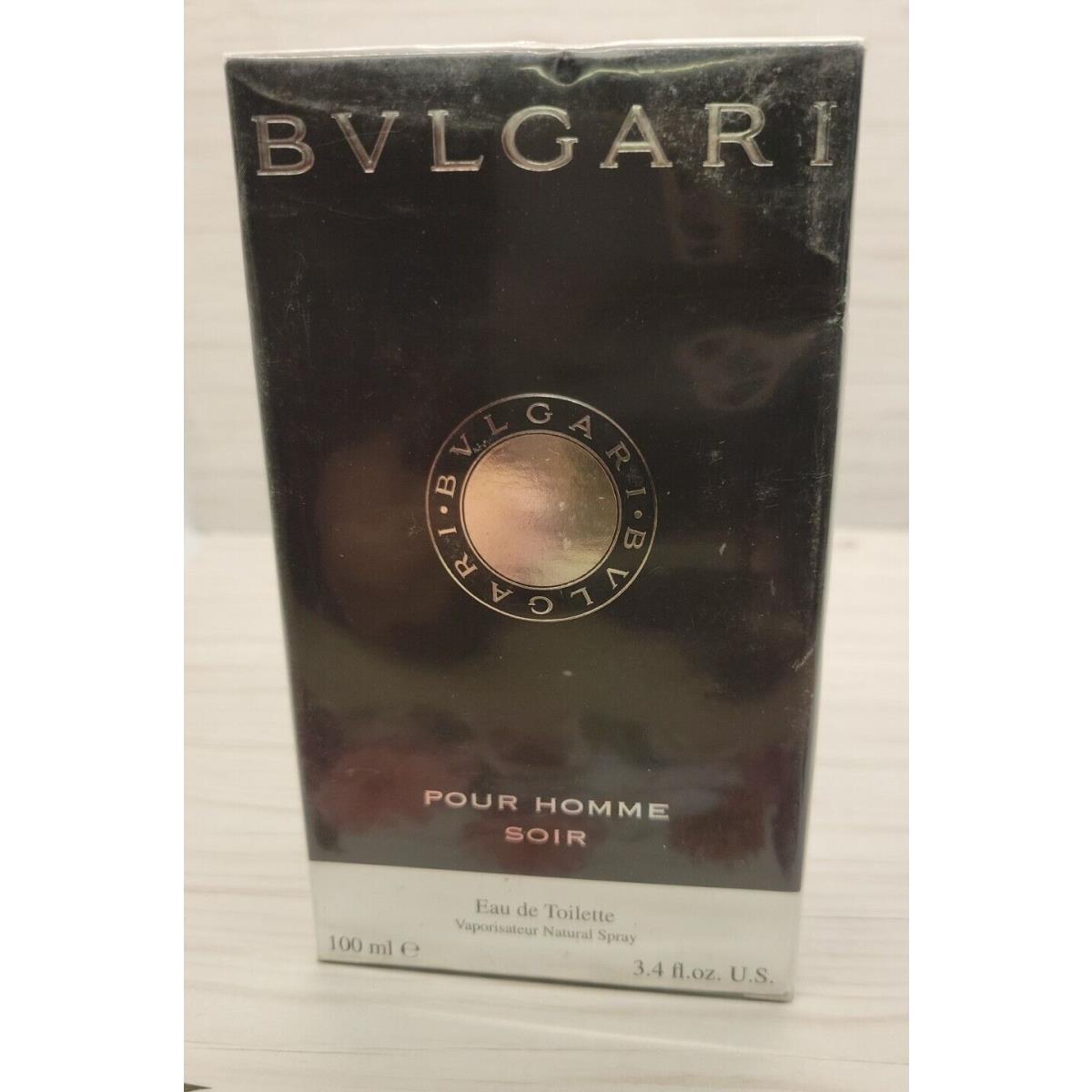 Bvlgari Pour Homme Soir 100 Ml/ 3.4 oz Eau de Toilette Spray Classic/vintage