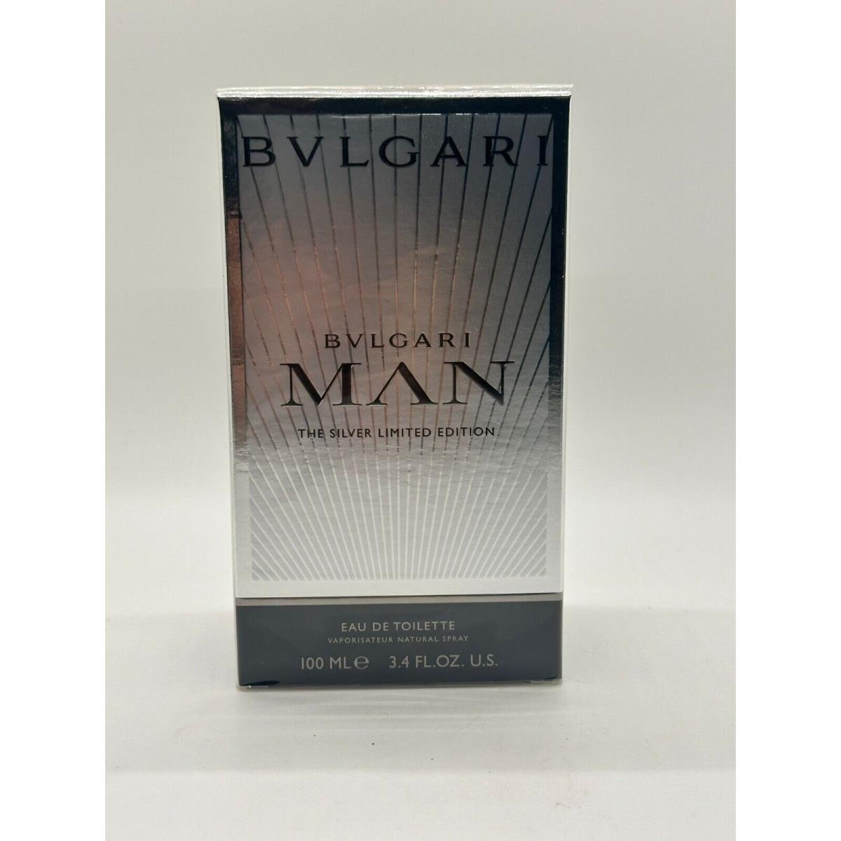 Bvlgari Man The Silver Limited Edition Edt 3.4 Fl. Oz