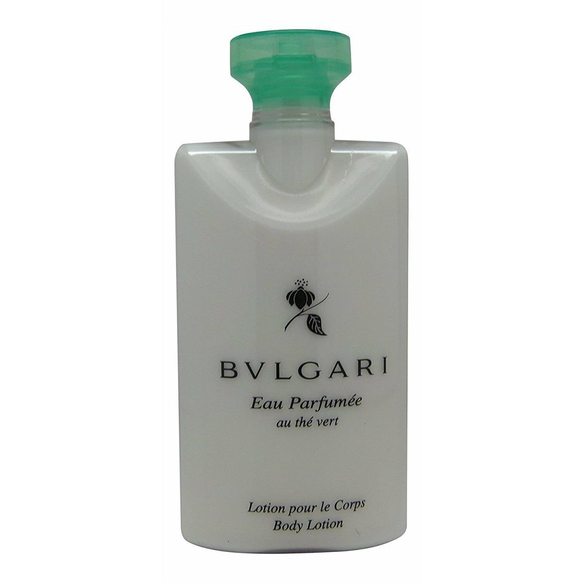 Bvlgari Au The Vert Lotion Lot of 6 Bottles Each 2.5oz. Total of 15oz