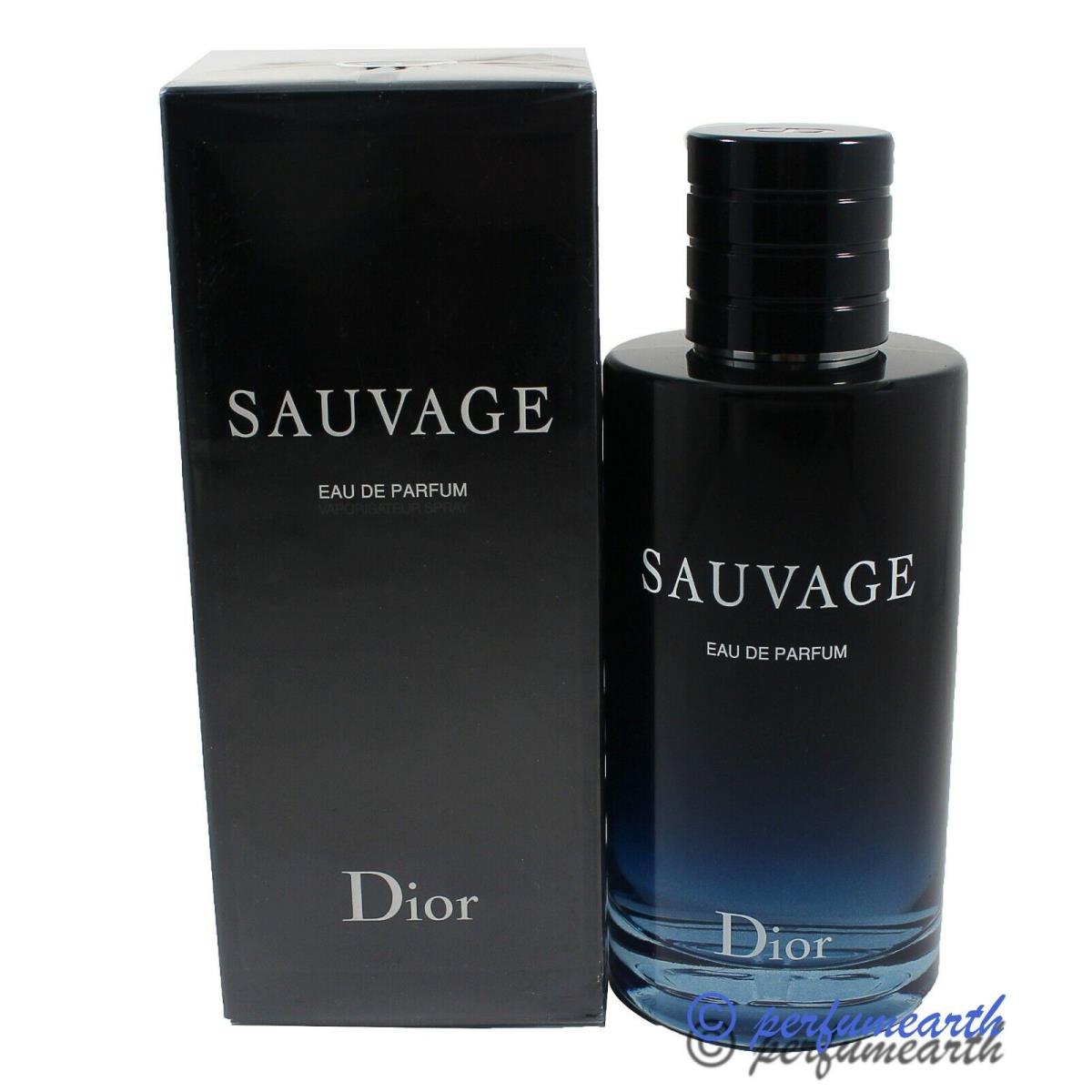 Dior Sauvage By Christian Dior 6.7/ 6.8 oz Edp Spray For Men Slightly Box