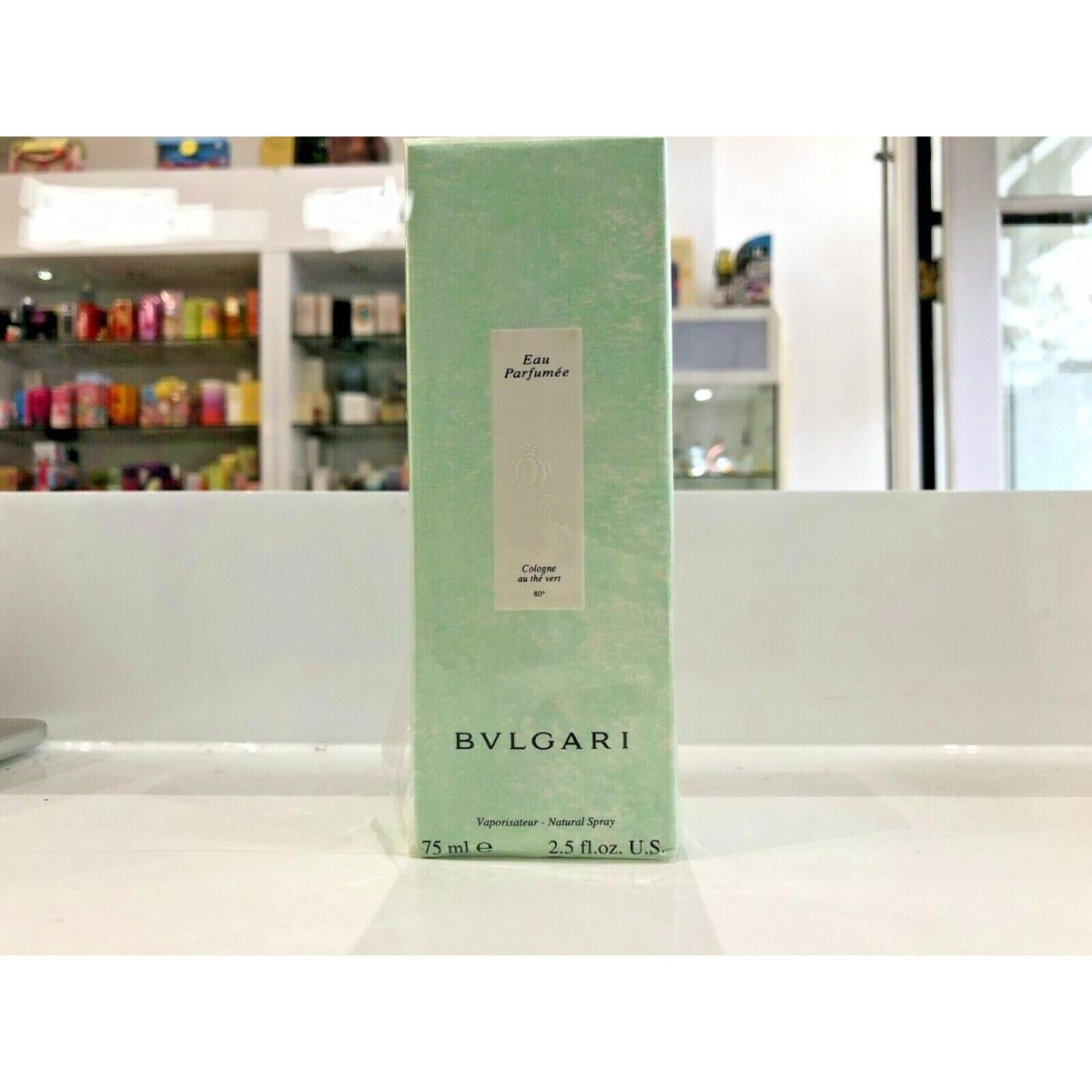 Bvlgari `eau Parfum E AU TH Vert` Eau DE Cologne Spray 75 ML Comp