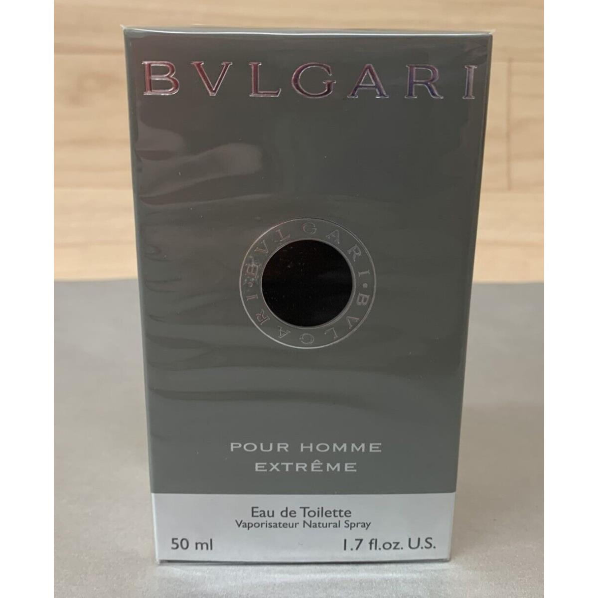 Bvlgari Mens Pour Homme Extreme Eau de Toilette Natural Spray - 1.7 fl oz 50mL