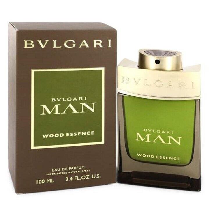 Bvlgari Man Wood Essence 3.4 oz / 100 ml Eau de Parfum Edp Men Cologne Spray