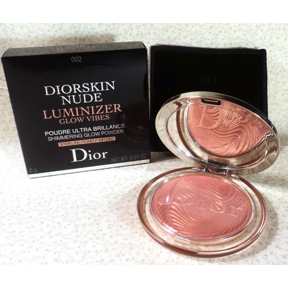 Dior Diorskin Luminizer Glow Vibes - 002 Coral Vibes - 0.21 Oz.ltd. Ed