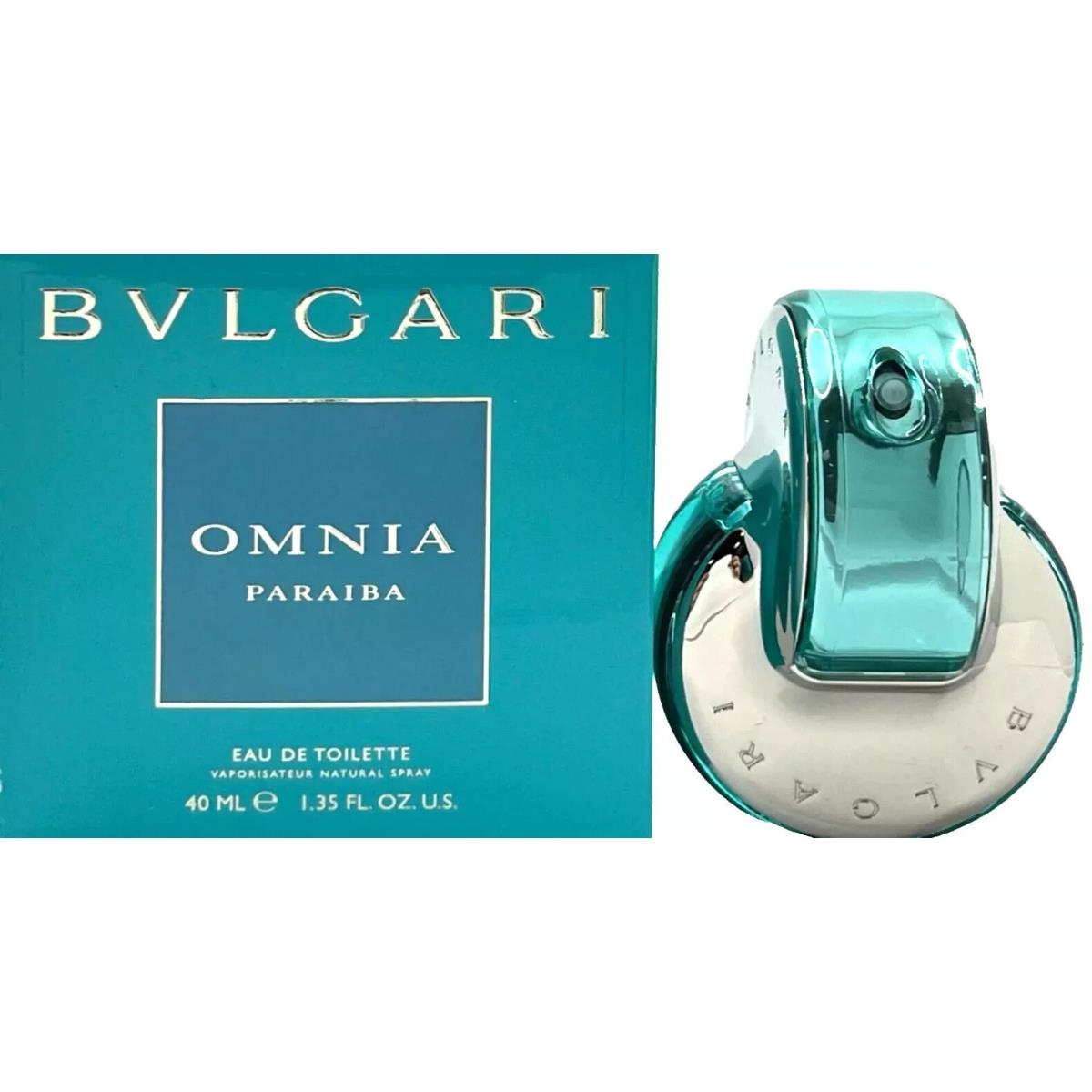 Bvlgari Omnia Paraiba Eau De Toilette Spray Women 1.35 Oz / 40 ml