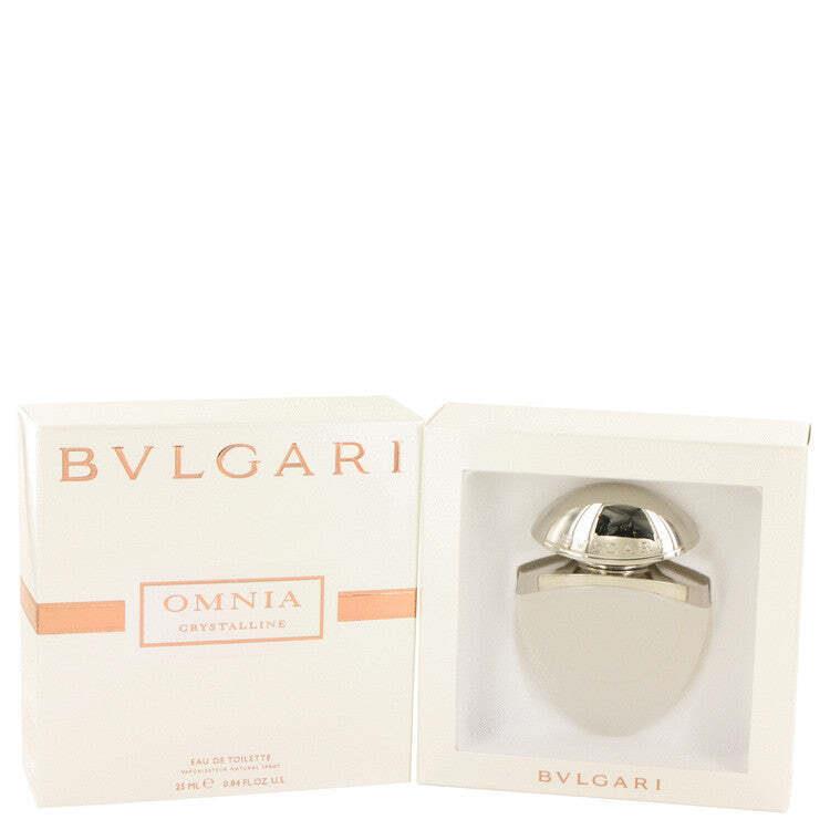 Omnia Crystalline by Bvlgari Eau De Toilette Spray .85 oz / e 25 ml Women