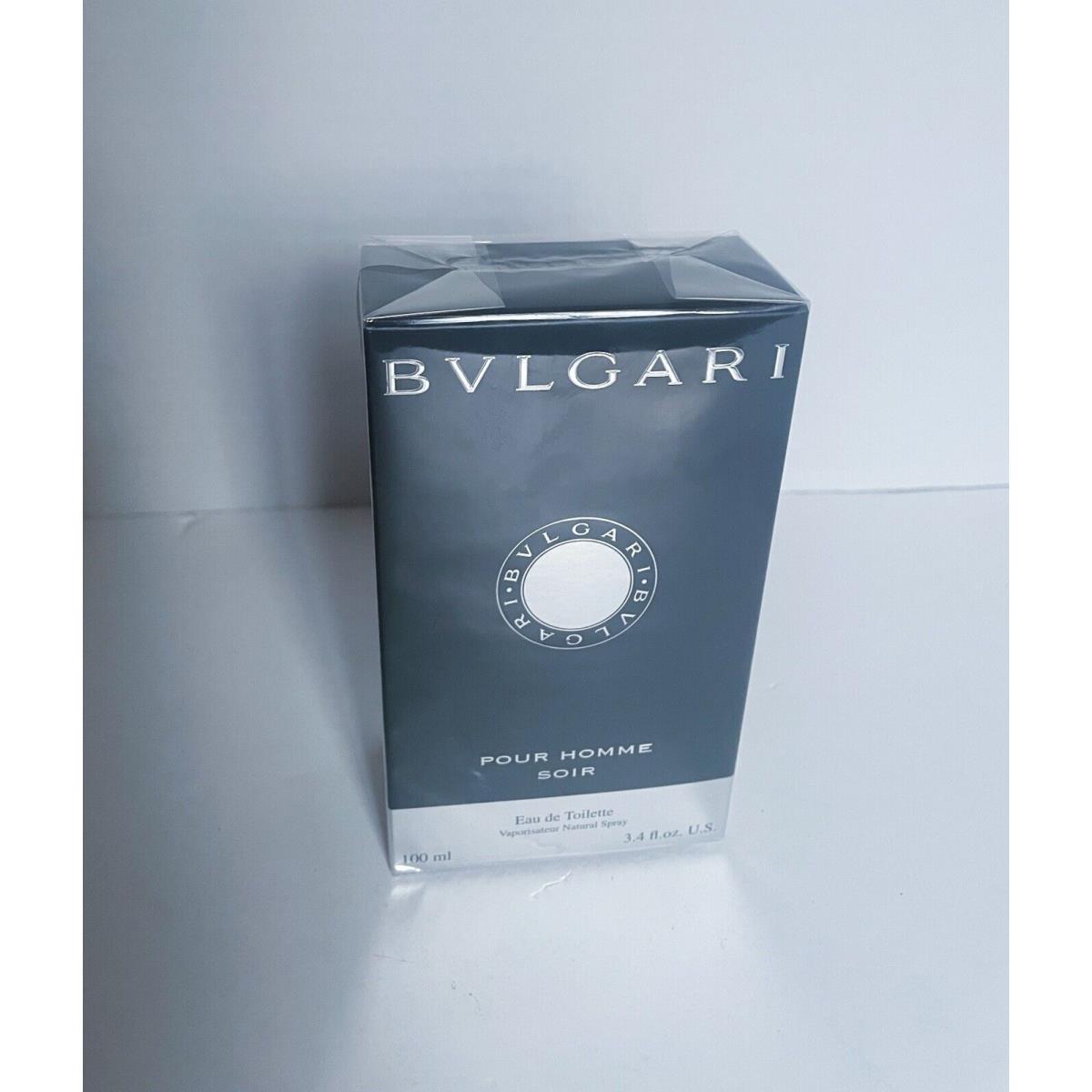 Bvlgari Pour Homme Soir Eau de Toilette Spray 3.4 oz / 100 ml For Men