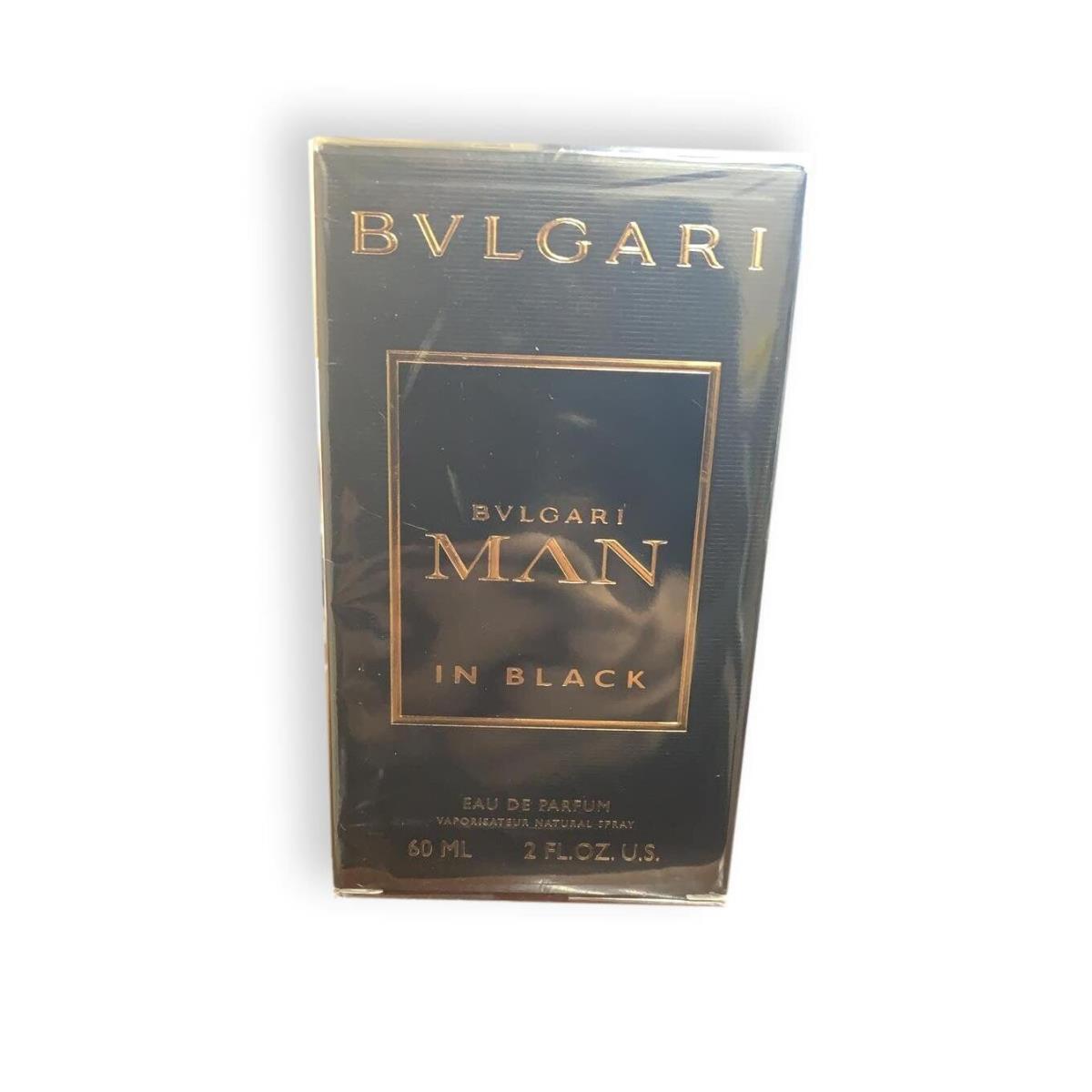 Bvlgari Man in Black 2.0 oz Edp Spray Mens Cologne 60 ml