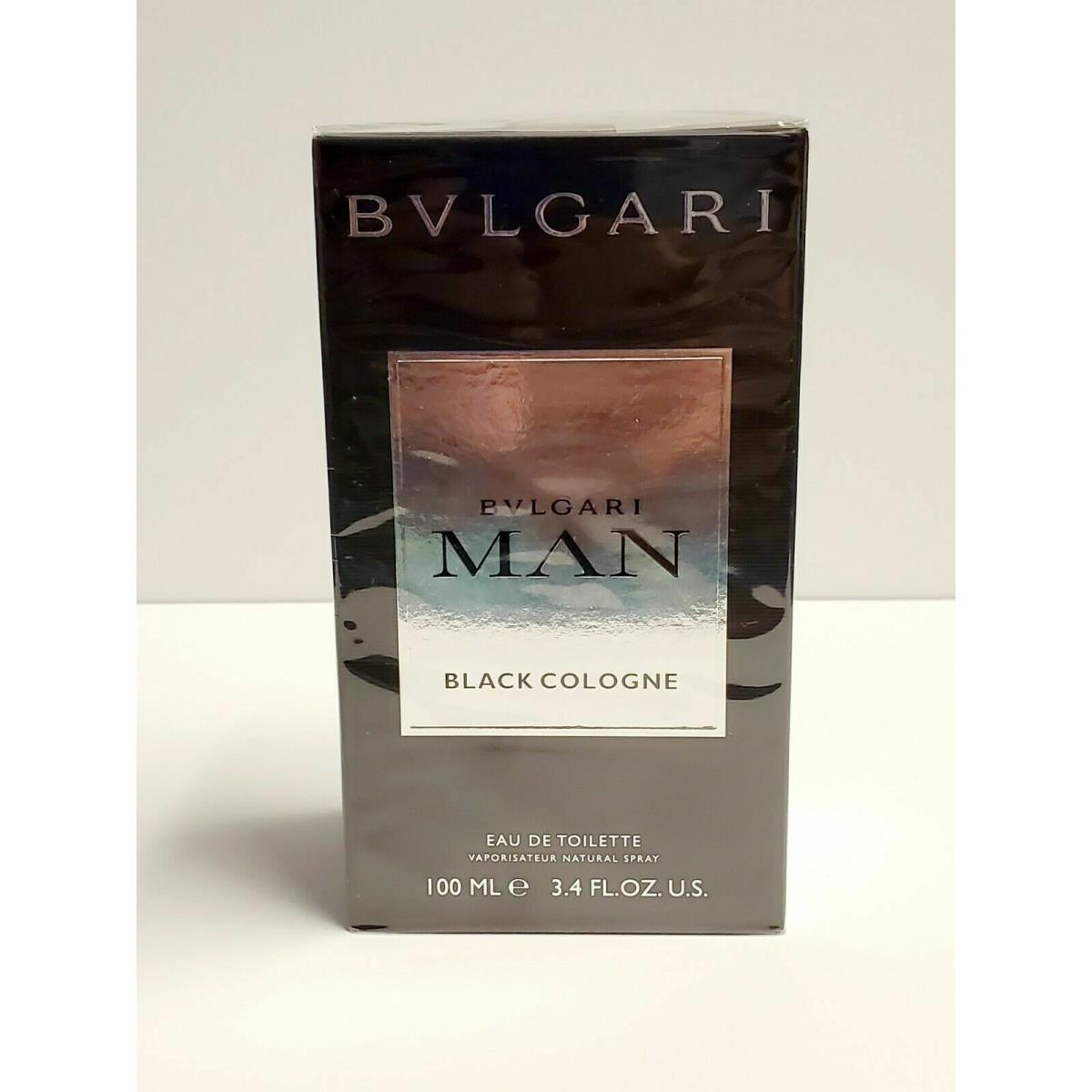 Bvlgari Man Black Cologne 3.4 oz Edt Men Spray Him 3.3 100 ml Box