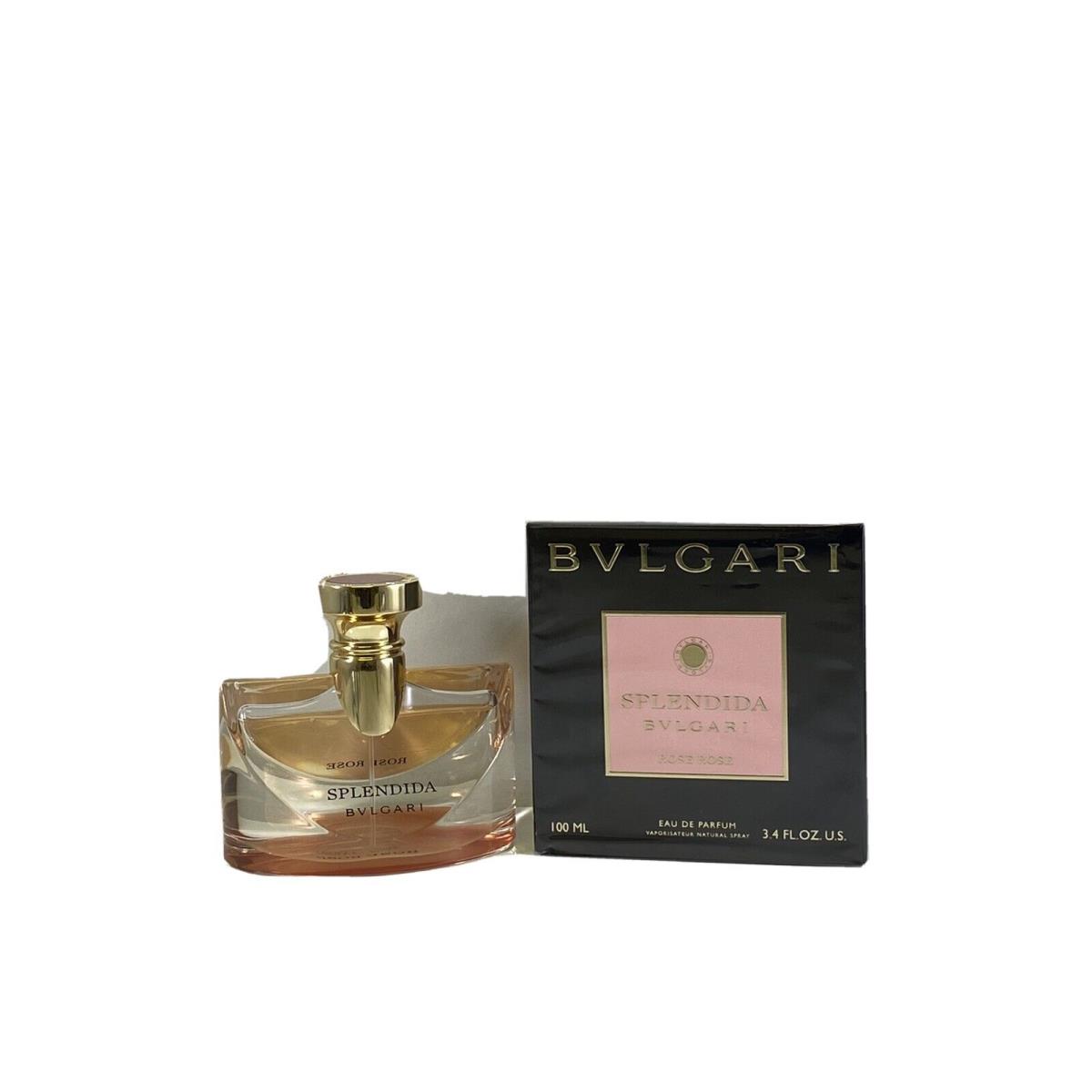 Bvlgari Splendida Rose Rose 100ML 3.4 Oz Eau de Parfum Spray