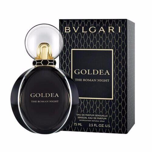 Goldea The Roman Night by Bvlgari 2.5oz Edp Sensuelle For Women Box