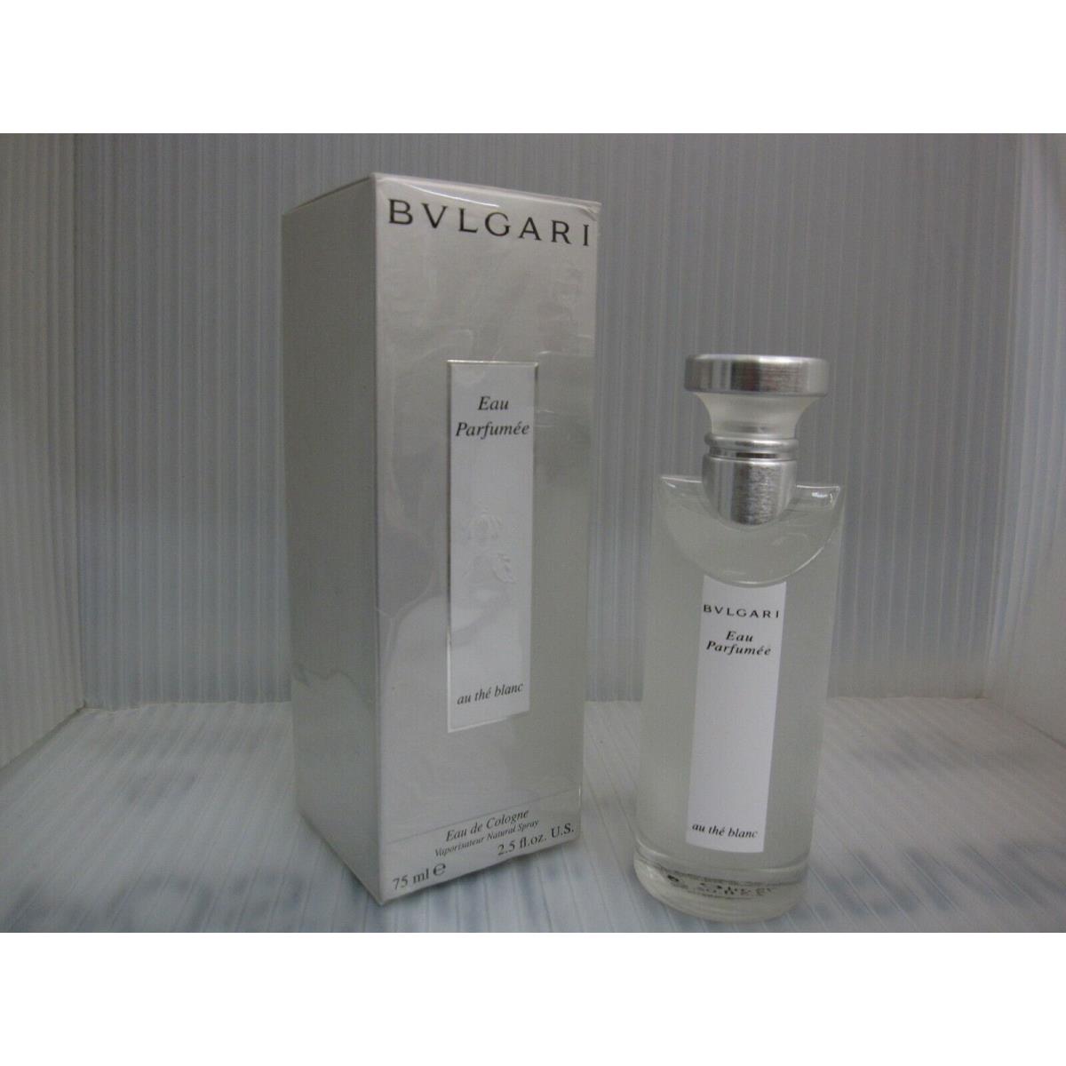 Vintage Bvlgari AU The Blanc 2.5 FL oz / 75 ML Eau De Cologne Spray