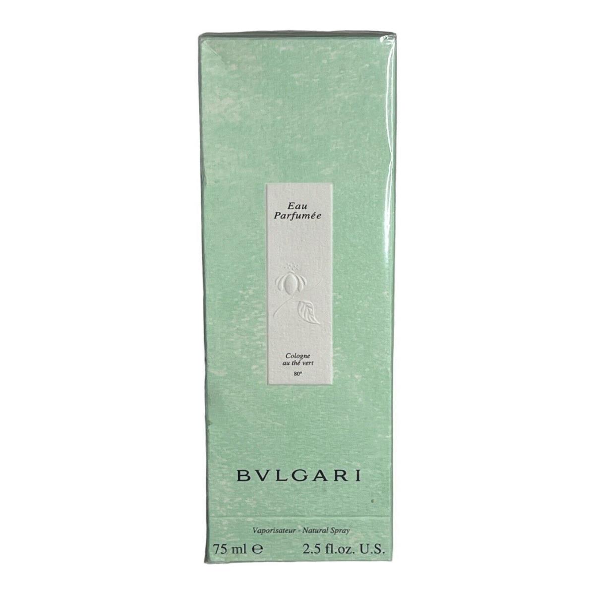 Vintage Bvlgari Eau Parfum e Cologne au th Vert 75 ml 2.5 oz Nos Italy