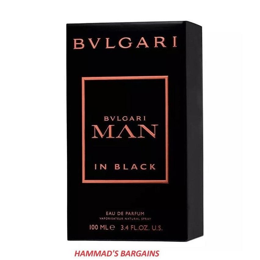 Bvlgari Man IN Black Edp 3.4 OZ / 100 ML IN A Box