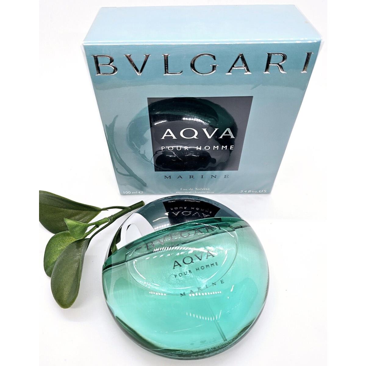 Bvlgari Aqva Marine Pour Homme by Bvlgari For Men 3.4 oz Edt Spray Old Formula