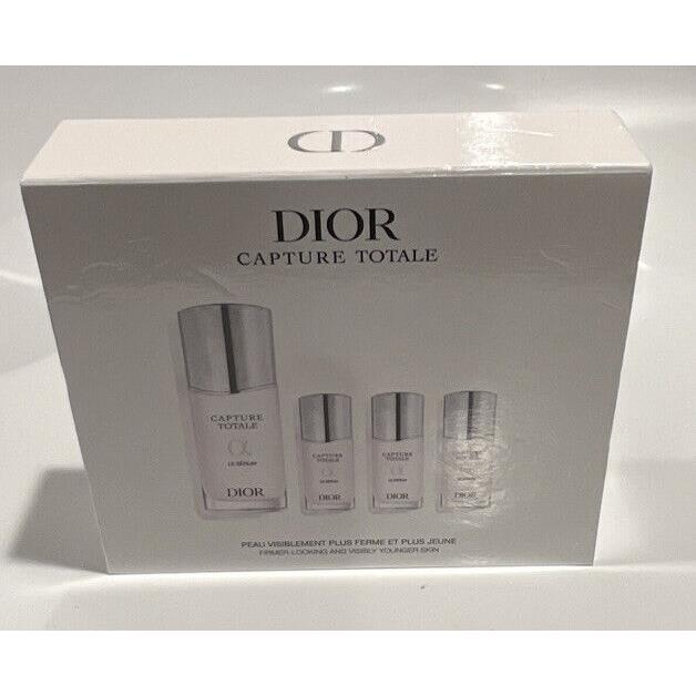 Dior Capture Totale LE S Rum Set Youth-revealing Serum Full Size and Travel Size