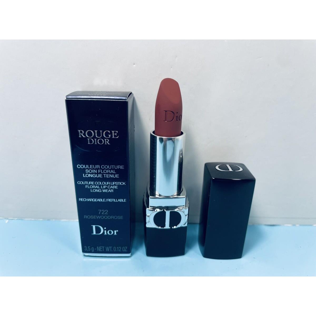 Christian Dior - Rouge Dior - Couture Colour Lipstick -722 Rosewoodrose Matte