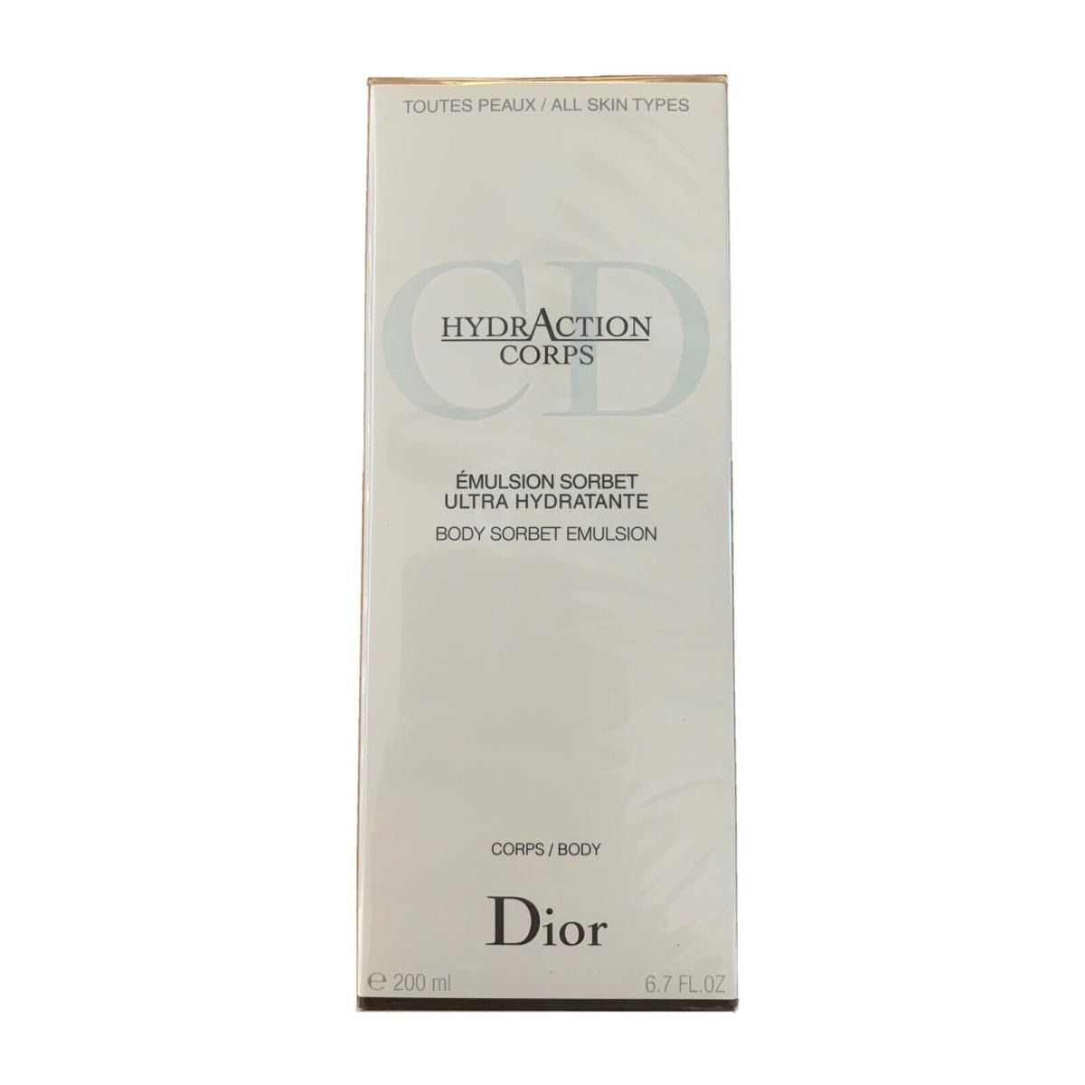 Christian Dior Hydraction Corps Mulsion Body Sorbet Ultra Hydratante 6.7 oz