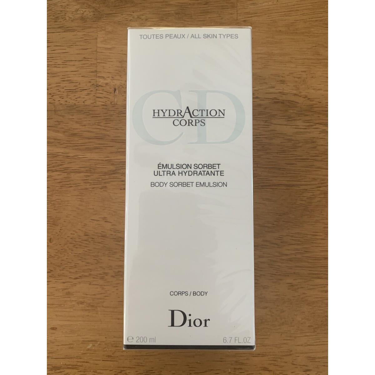 CHRISTIAN DIOR on sale HydrAction Corps Émulsion Body Sorbet Ultra Hydratante 6.7 oz