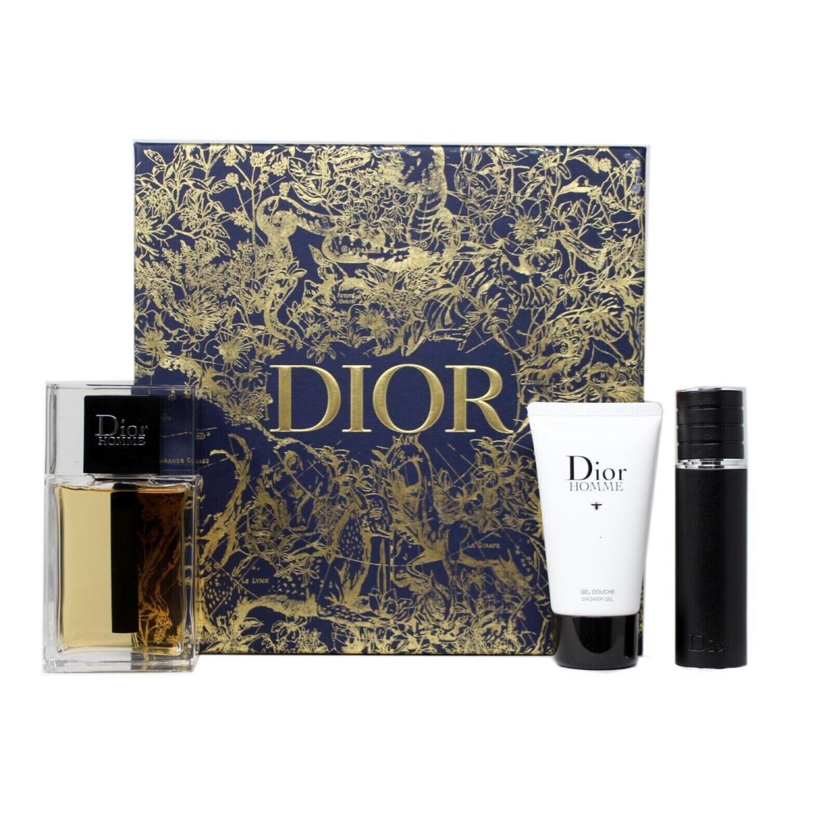 Dior Homme 3 Piece Gift Set Eau DE Toiette Natural Spray 100 ML/3.4 Fl.oz